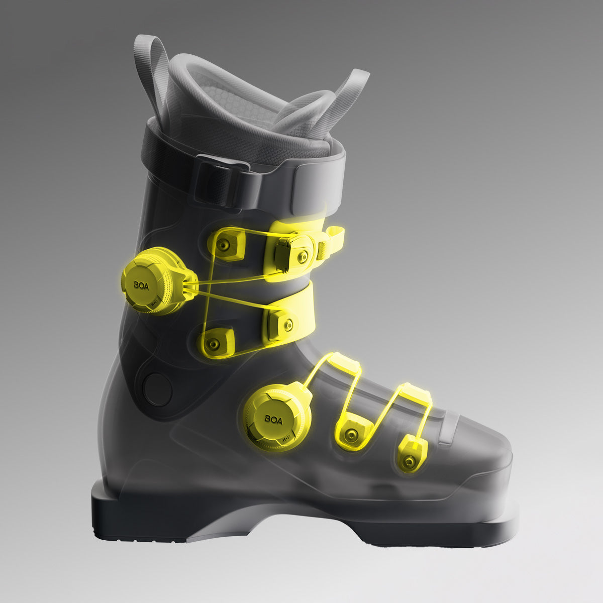 Double BOA Ski Boot