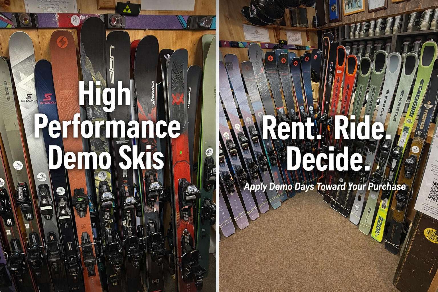 High Performance Demo Skis
