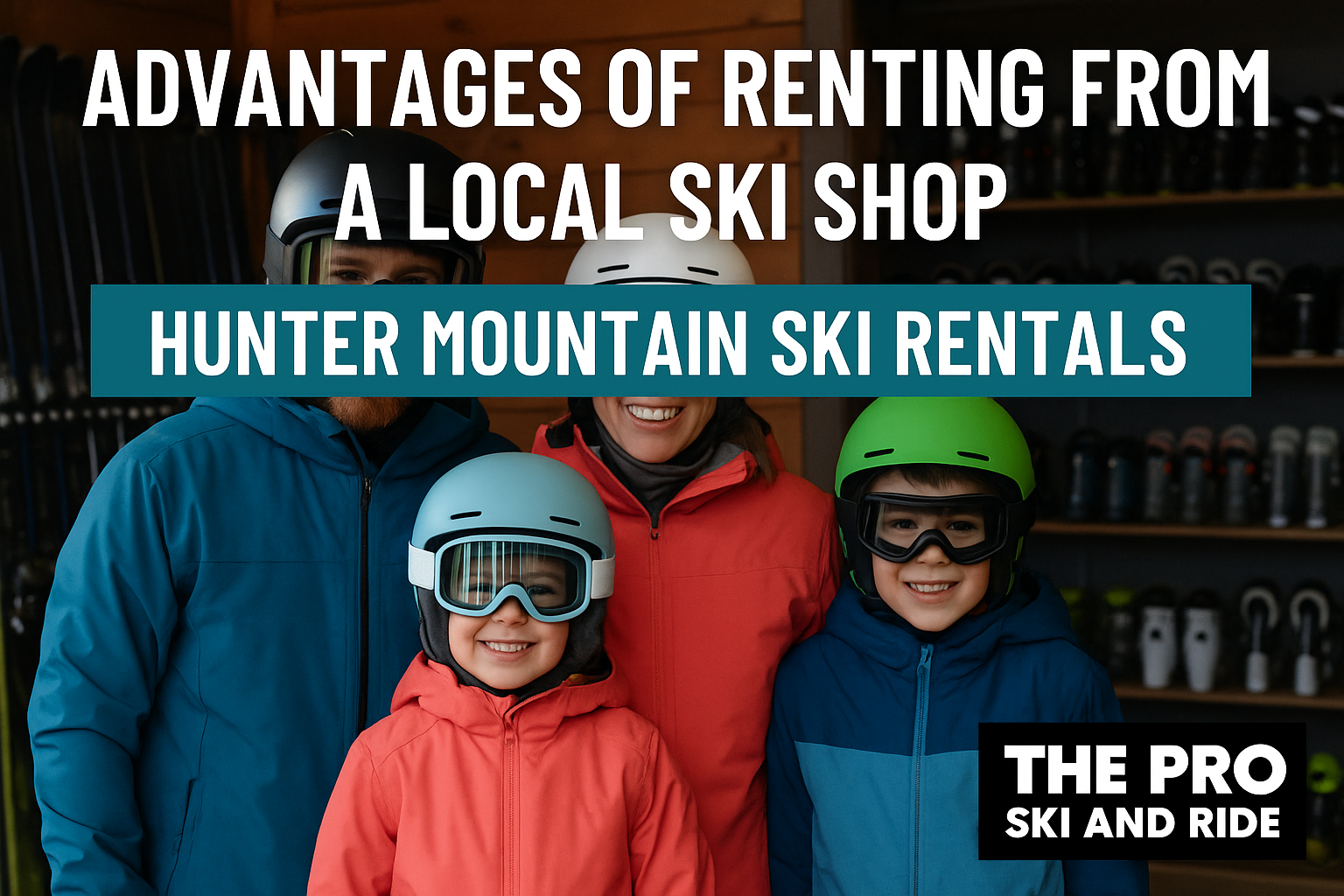Renting from The Pro Ski and Ride at Hunter Mountain