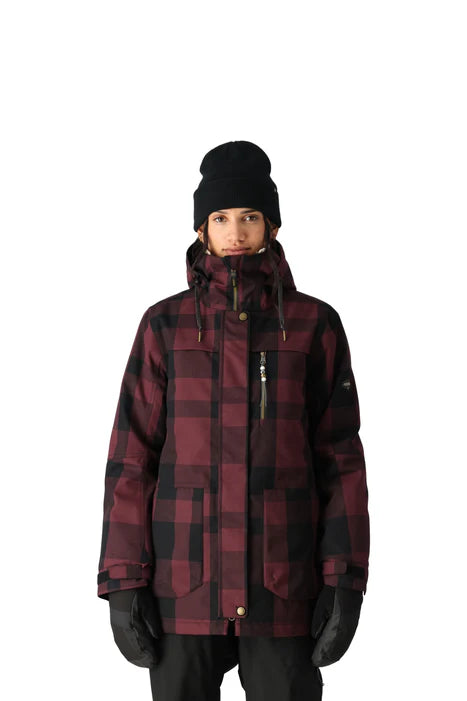 686 Women's Spirit Insulated Jacket Sassafrass Plaid