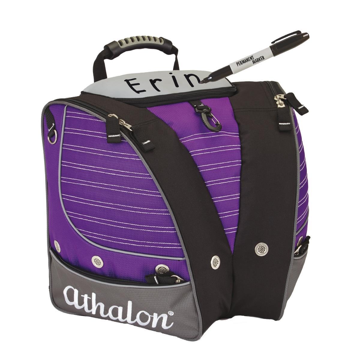 Tri-Athalon Junior Boot Bag Purple Gray