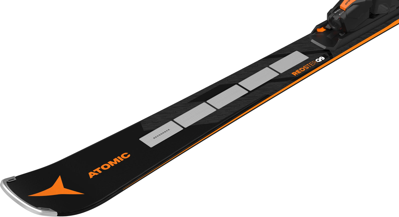 Atomic Redster Q9 Revoshock S Skis 2026 Revoshock Closeup