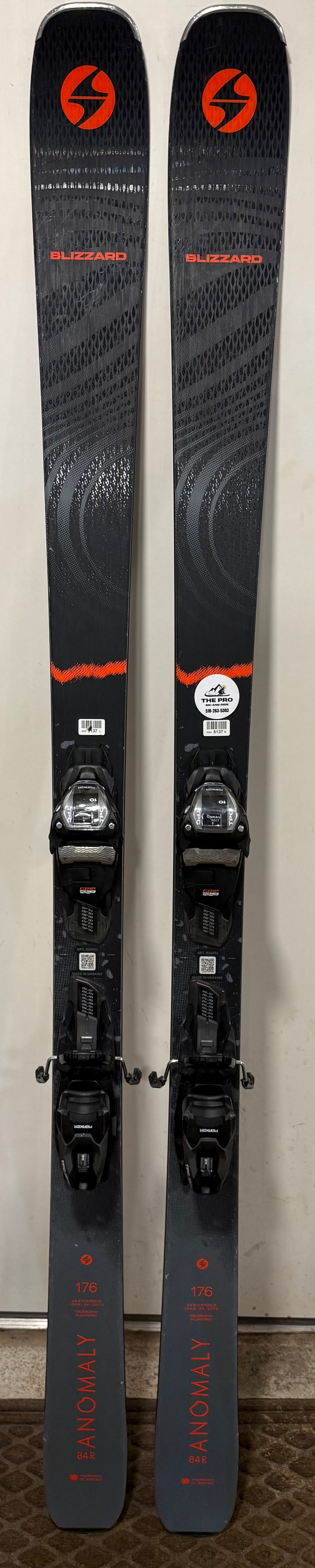 Blizzard Anomaly 84 Demo Skis - 176 cm