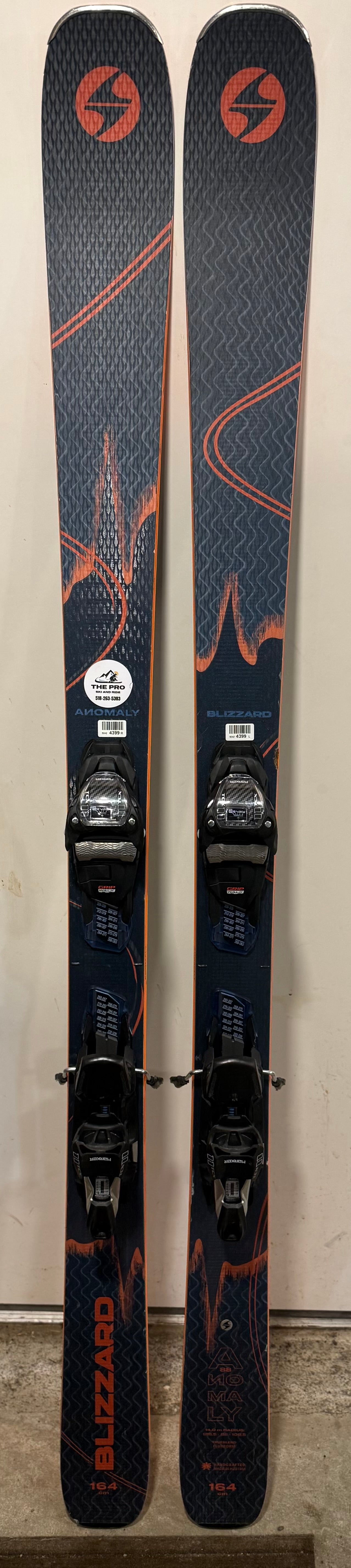 Blizzard Anomaly 88 Demo Skis - 164 cm