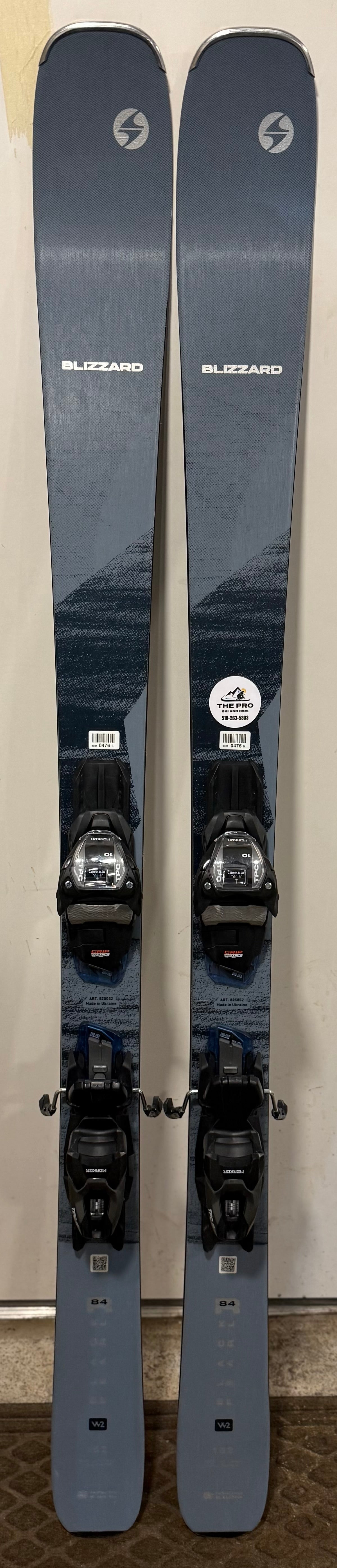 Blizzard Black Pearl 84 Demo Skis - 152 cm
