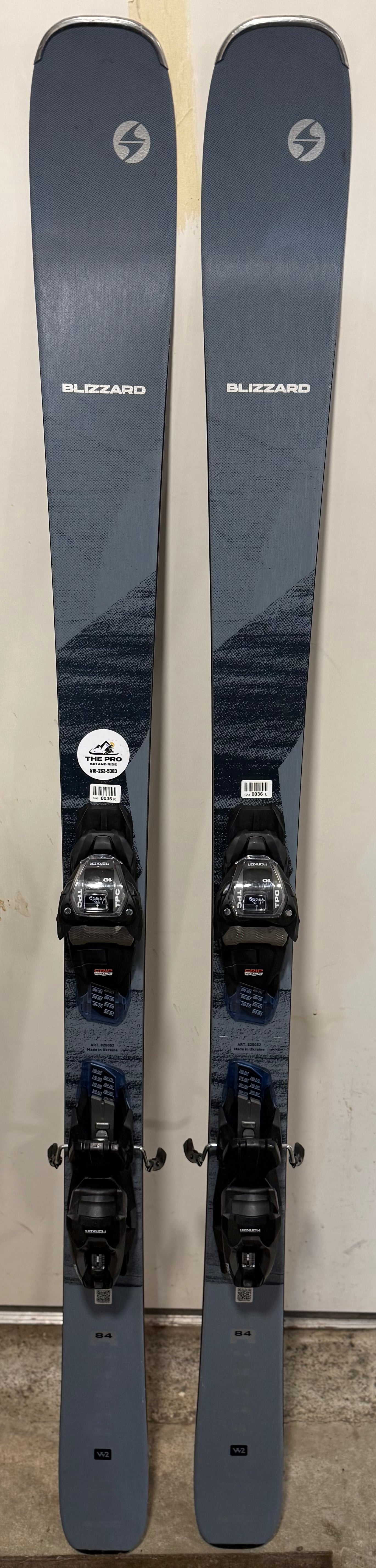 Blizzard Black Pearl 84 Demo Skis - 158 cm