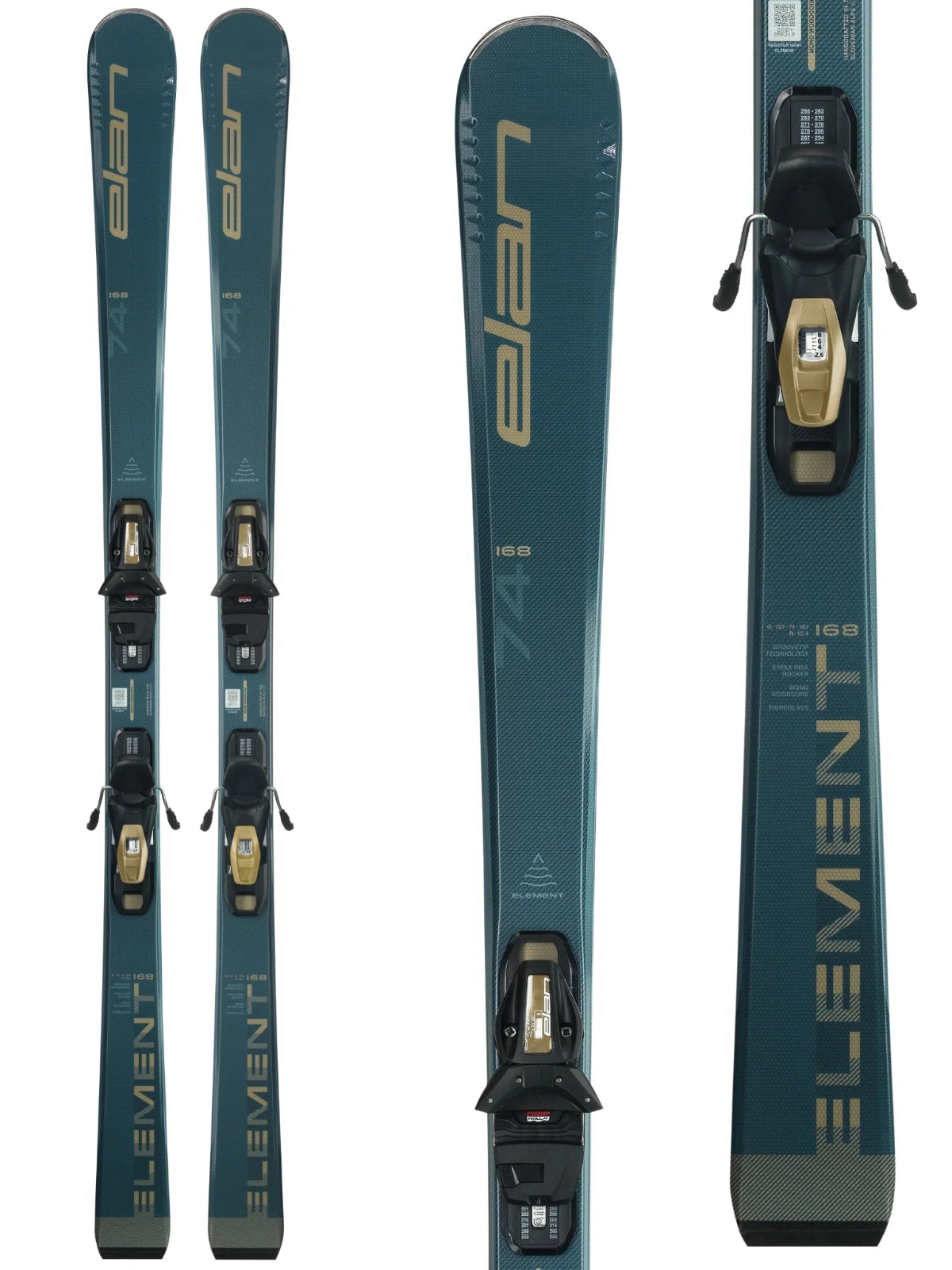 Elan Element 74 Blue Shift Skis 2026