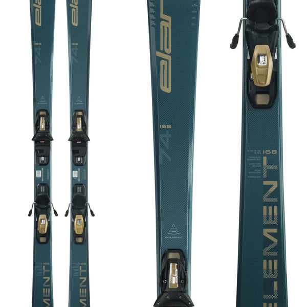 Elan Element 74 Blue Shift Skis 2026 (Bindings Mounted)