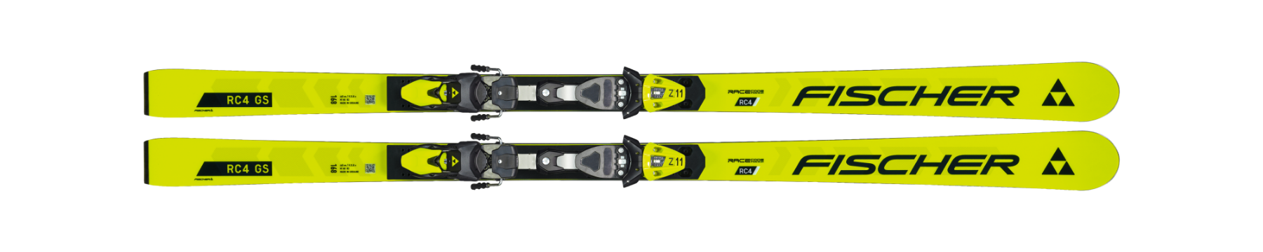 Fischer RC4 Worldcup GS Jr. M Plate Skis 2025