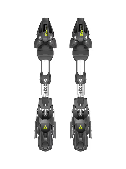 Fischer RC4 Z14 Racing Ski Bindings 2026 Black/Yellow