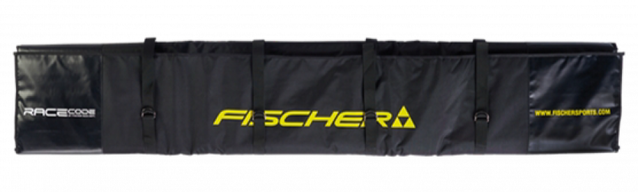 Fischer Skicase 3 Pair Racecode Rolling Ski Bag