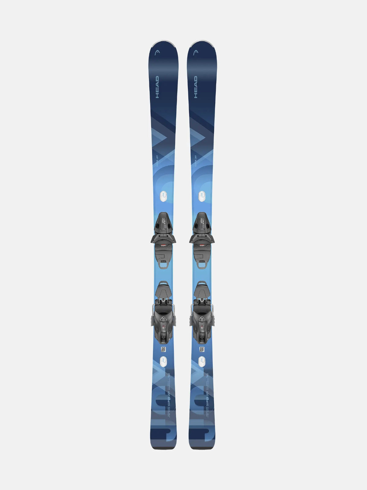 Head Super Joy Women's Skis 2026 Mounted with Protector Ski Bindings