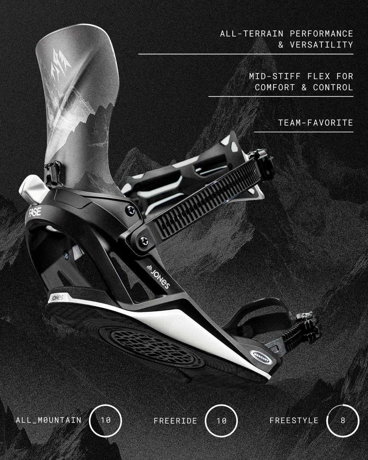 Jones Mercury FASE® Snowboard Binding 2027