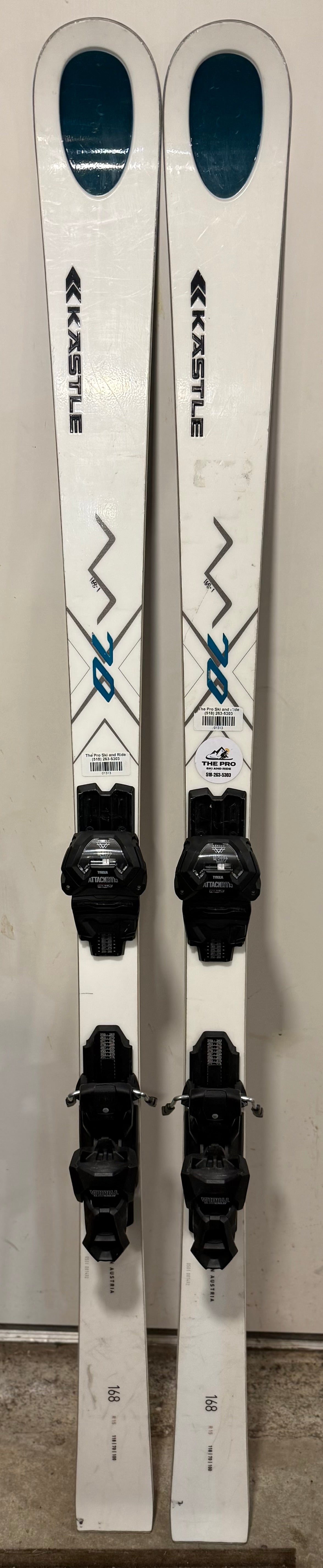 Kastle MX70 Demo Skis - 168 cm