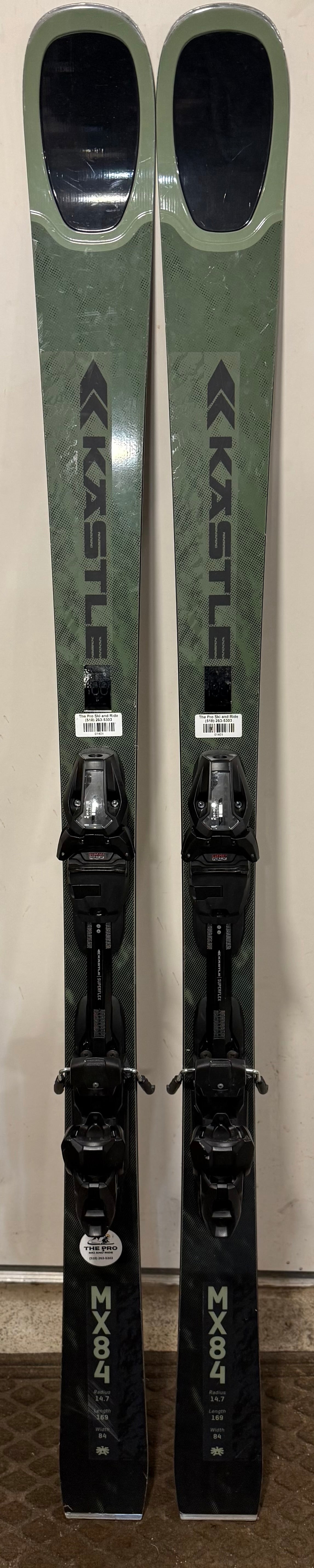 Kastle MX84 Demo Skis - 169 cm