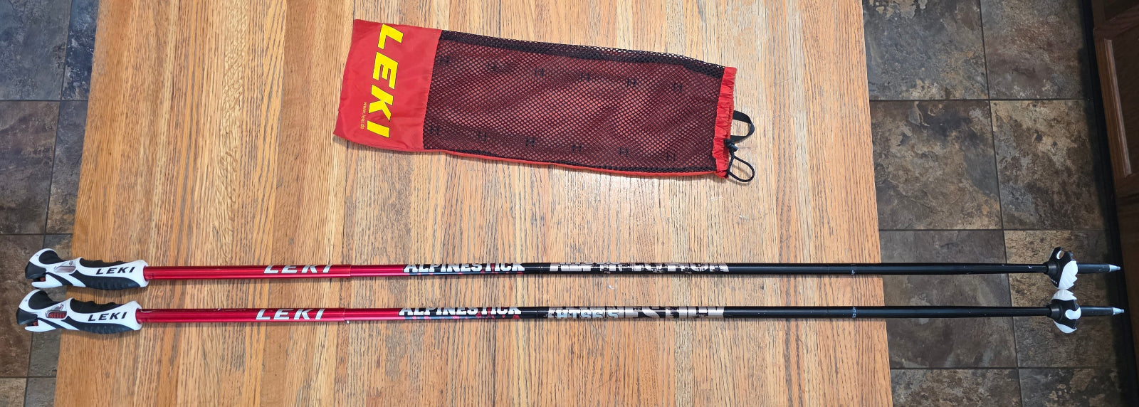 Leki Alpine Stick Collapsible Ski Poles
