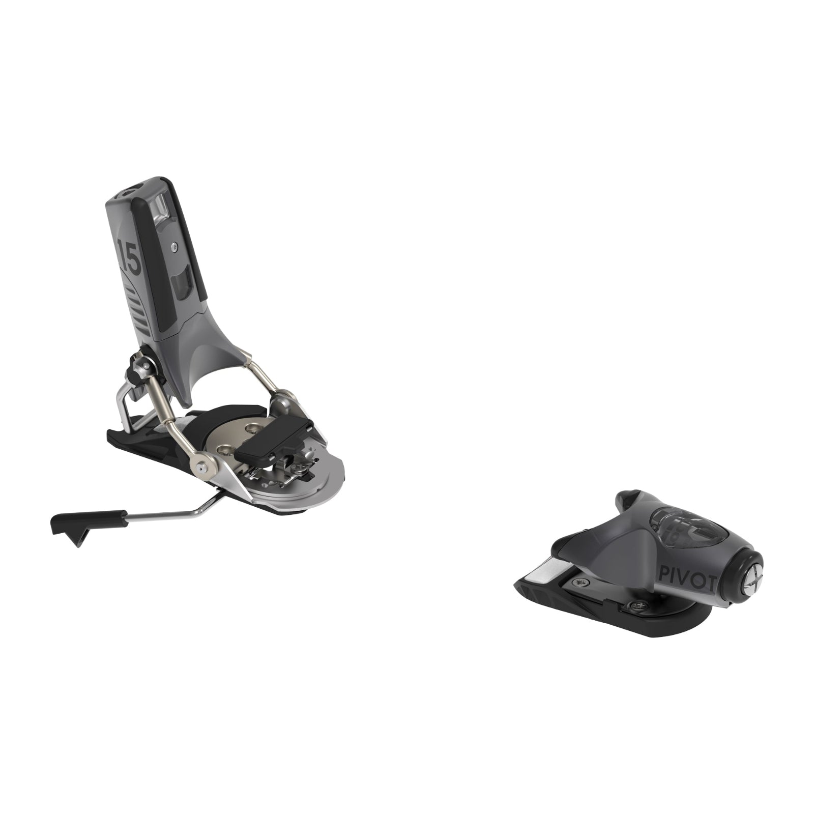 Look Pivot 2.0 15 Ski Bindings Black Metal