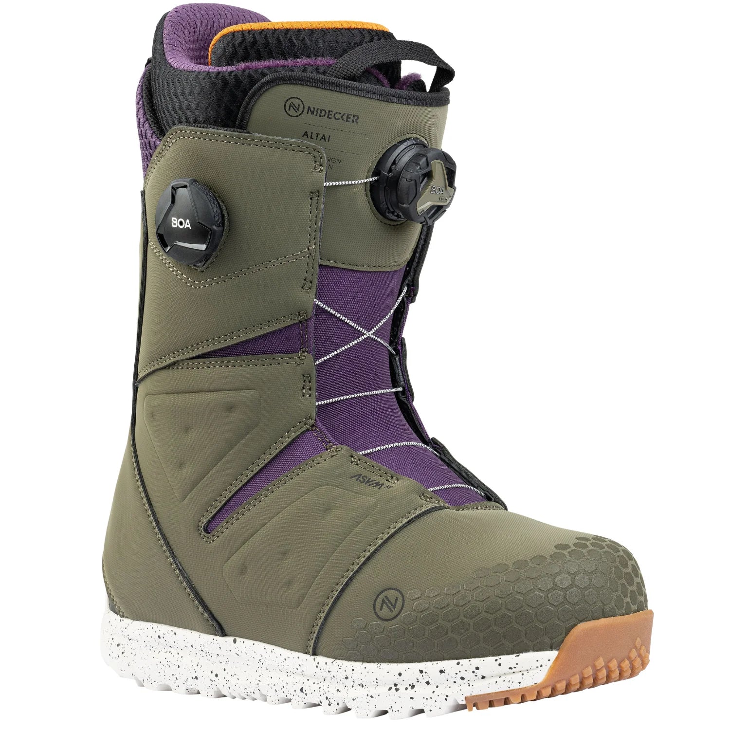 Nidecker Altai Green Snowboard Boots 2025