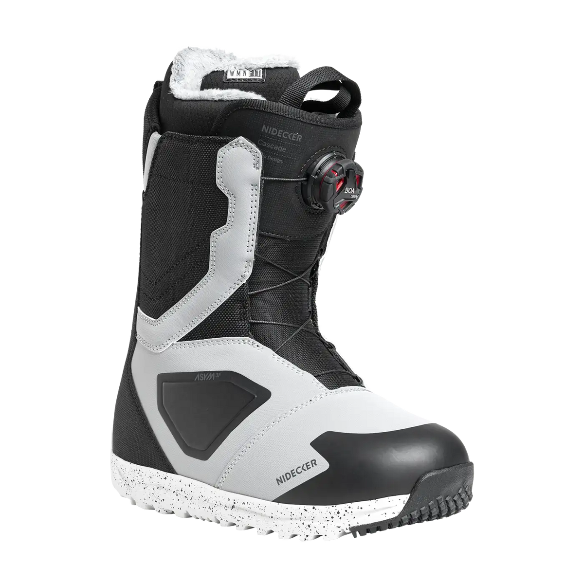 Nidecker Cascade Women's Snowboard Boots 2027 Gray/Black
