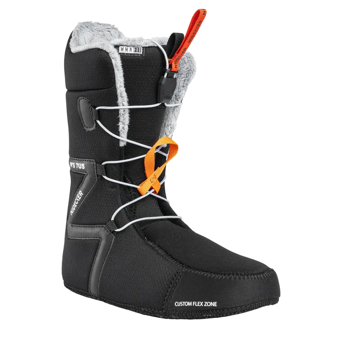 Nidecker Cascade Women's Snowboard Boots 2027 Gray/Black Liner