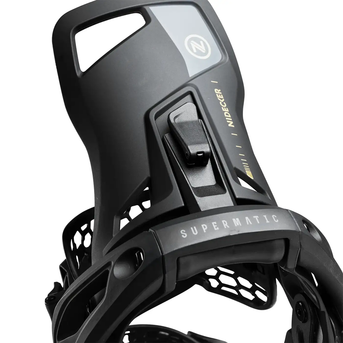 Nidecker OG Supermatic Snowboard Bindings 2027 Black
