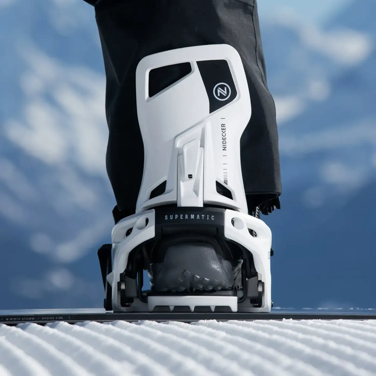Nidecker OG Supermatic Snowboard Bindings 2027 White