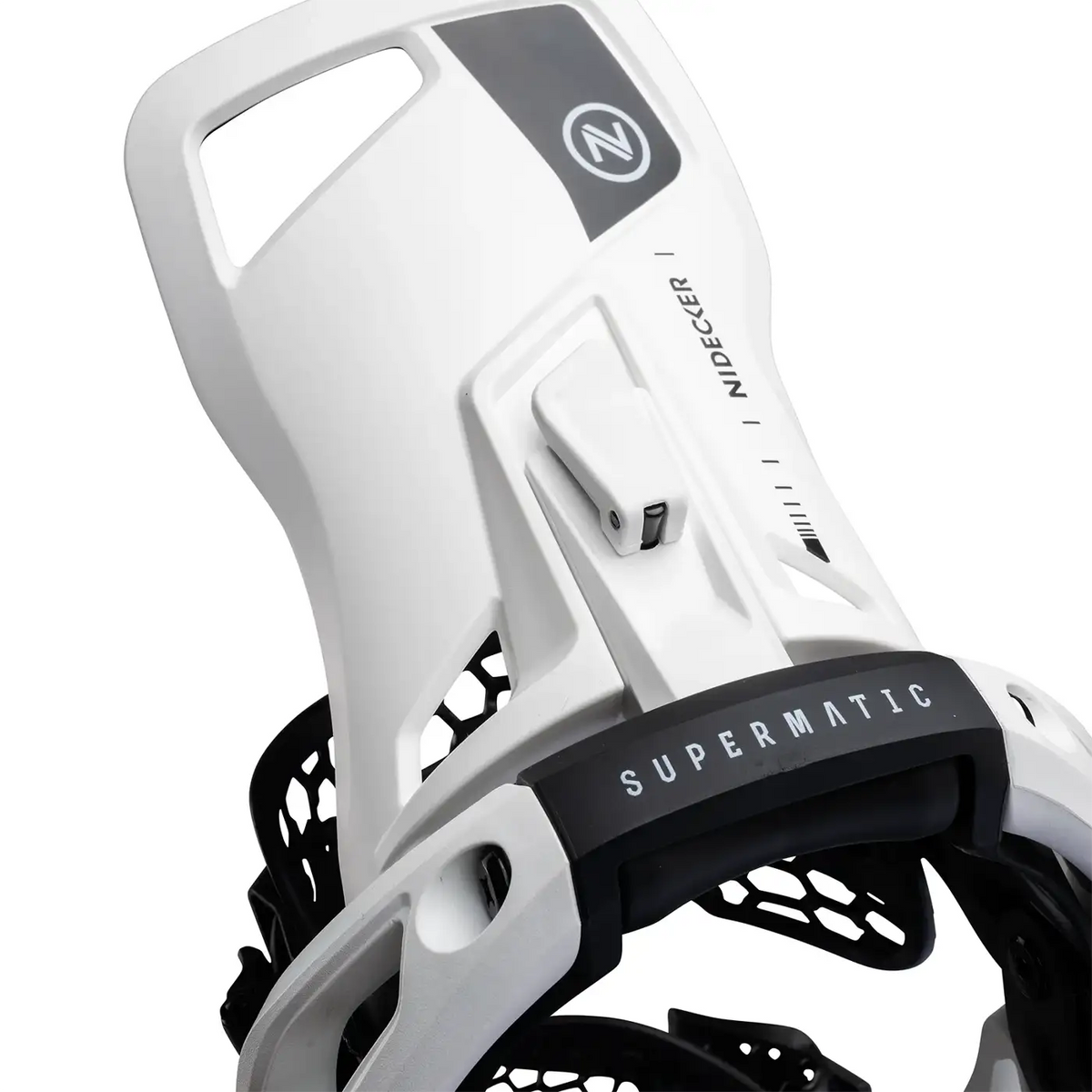 Nidecker OG Supermatic Snowboard Bindings 2027 White