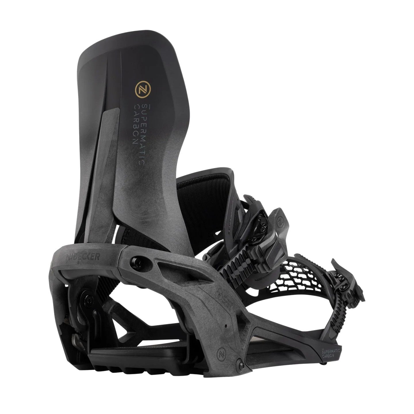 Nidecker Supermatic Carbon Snowboard Binding 2025