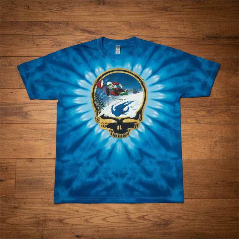 Not Fade Away Fire On The Mountain Grateful Dead Tie Dye T-Shirt