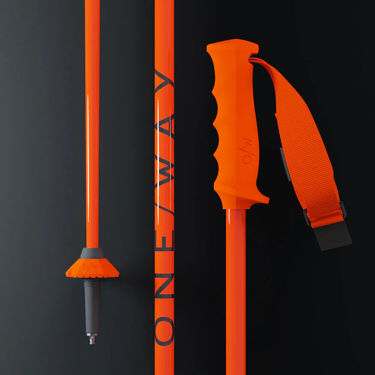One Way RD 16 SL Ski Poles Handle and Basket
