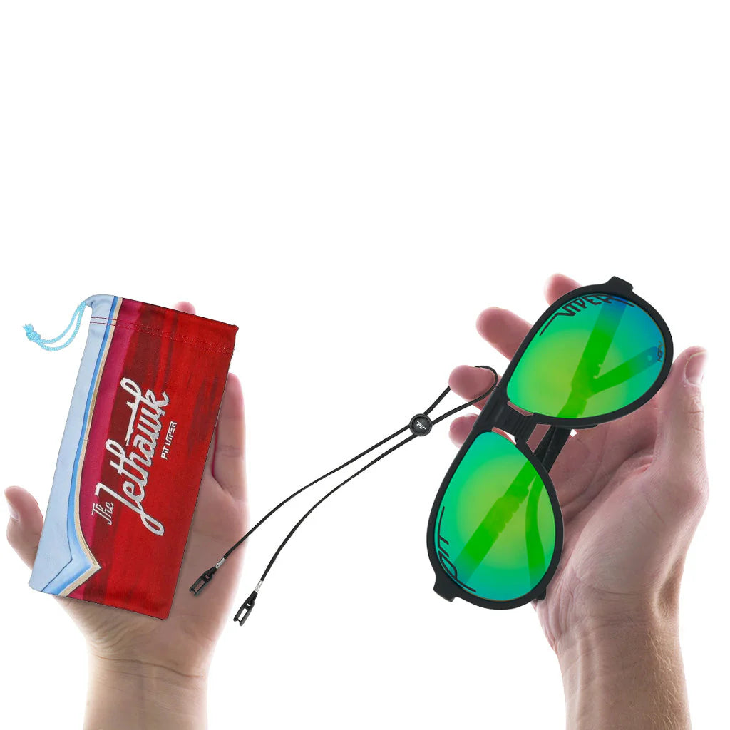 The Exec Jethawk (Blue Green Polarized Lens)