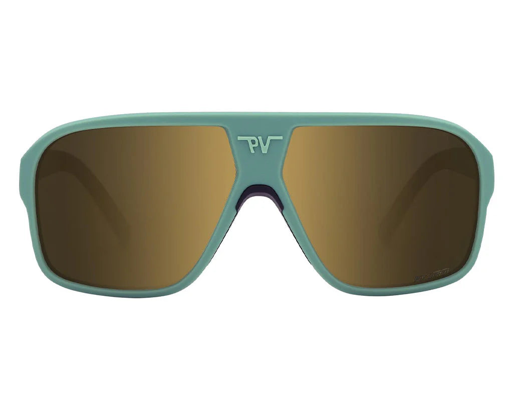 Pit Viper The Country Club Flight Optics Sunglasses (Polarized Gold Lens)