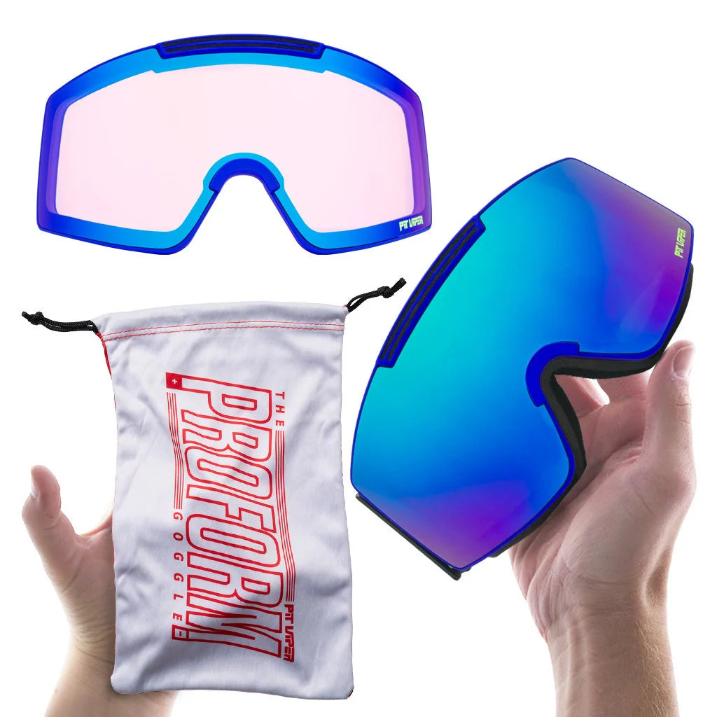 Pit Viper The Long Track Proform Goggle