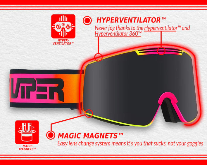 Pit Viper The Miami Nights Proform Goggle