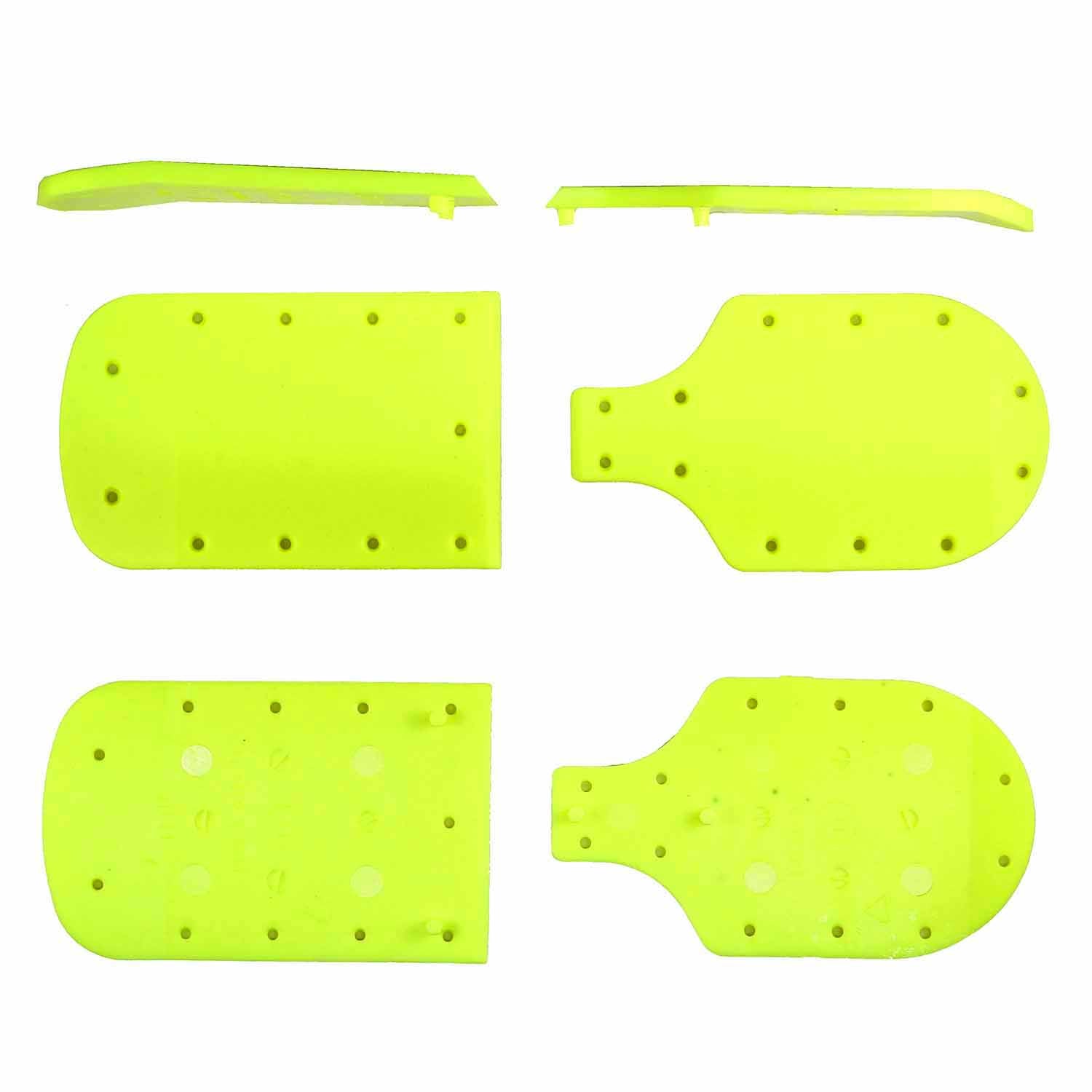 Head Heel/Toe Ski Boot Lifters Yellow