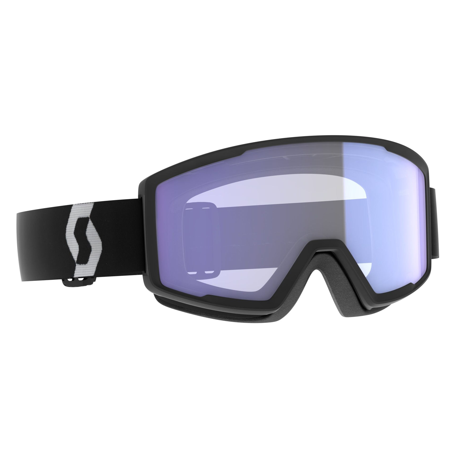 scott mx goggles Scott Factor Pro Goggles Mineral Black (Illuminator Blue Chrome)