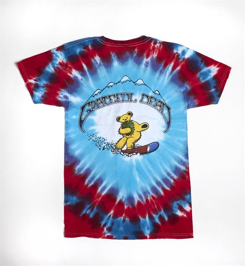 Not Fade Away Snowboard Bears Grateful Dead T-Shirt