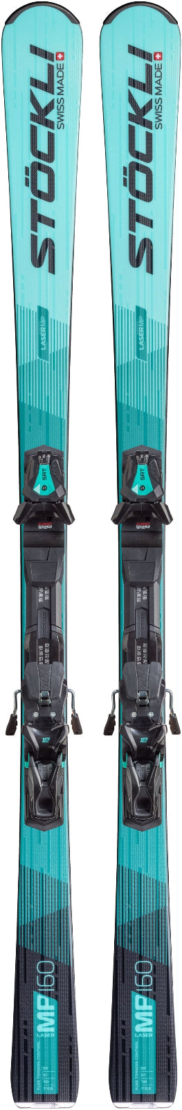 Stockli Laser MP Skis 2027 (SRT Speed D20 Plate + SRT 12 Bindings Incl