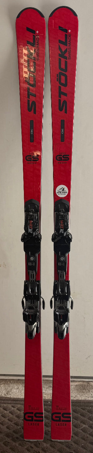 Stockli Laser GS World Cup w/ WRT 12 Bindings - 182 cm 2