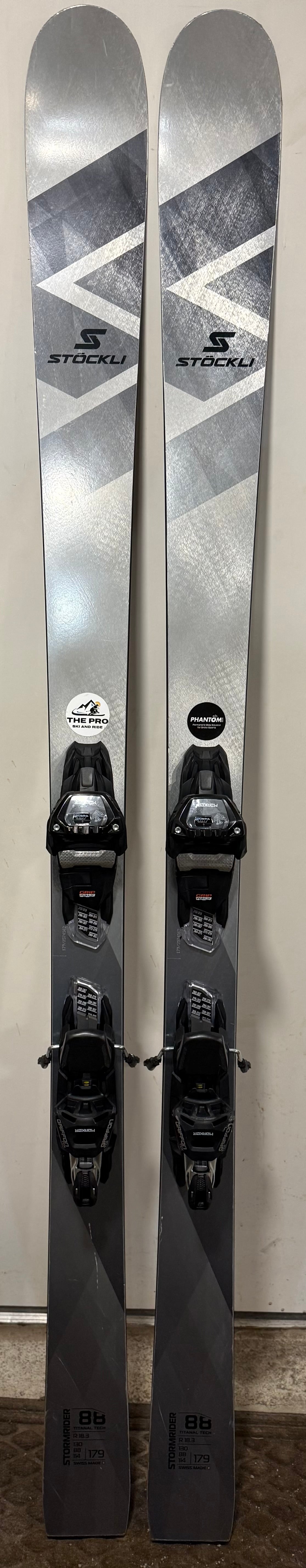 Stockli Stormrider 88 Demo Skis - 179 cm