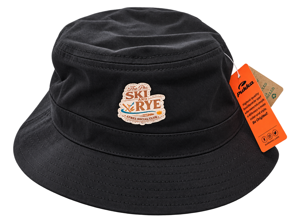 The Pro Ski and Rye Bucket Hat
