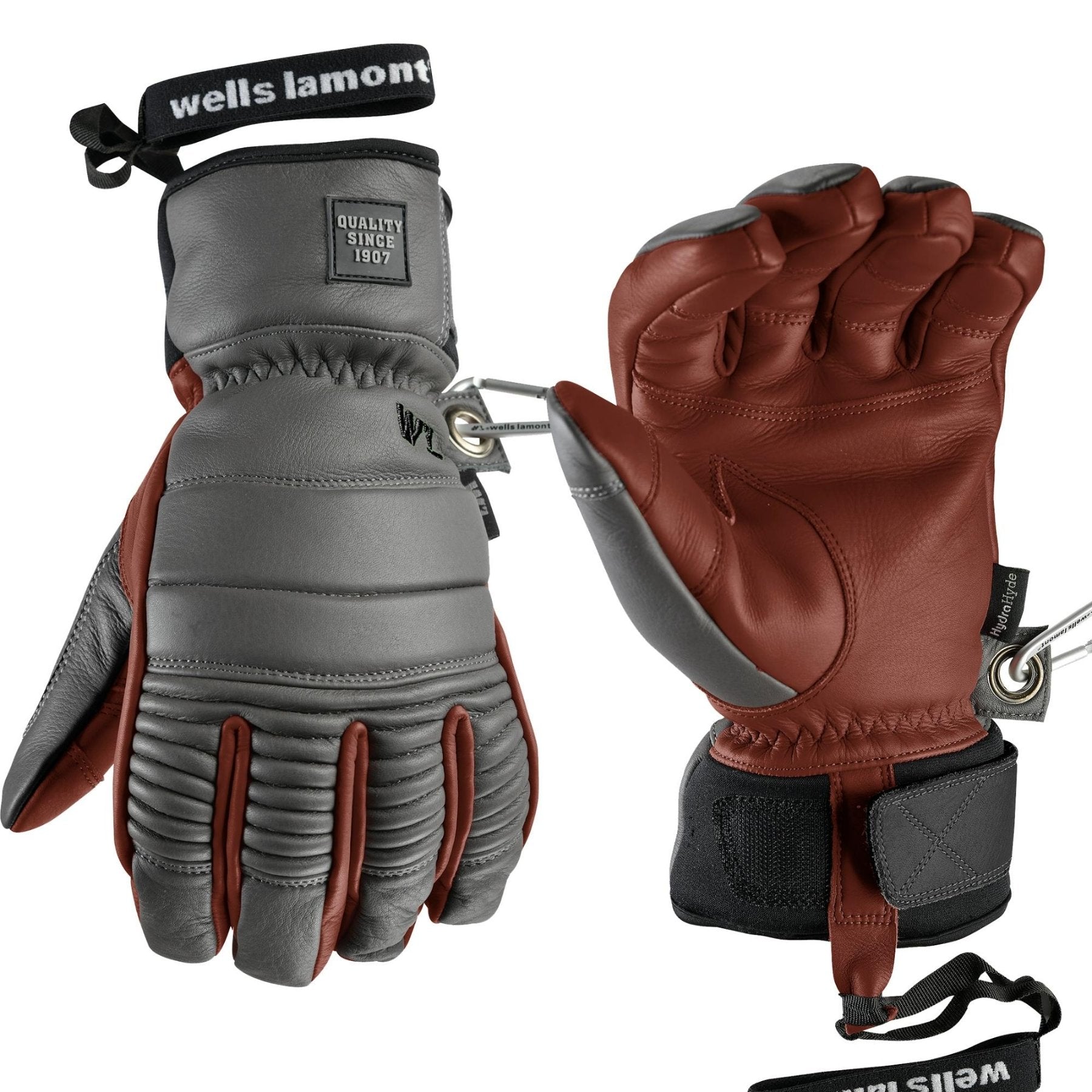 Wells Lamont SNOW HydraHyde® Ajax Glove Brandy Brown