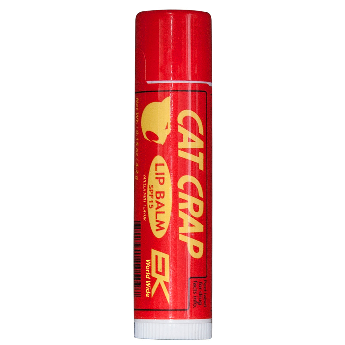 Cat Crap SPF 15 Vanilla Mint Lip Balm (Final Sale)