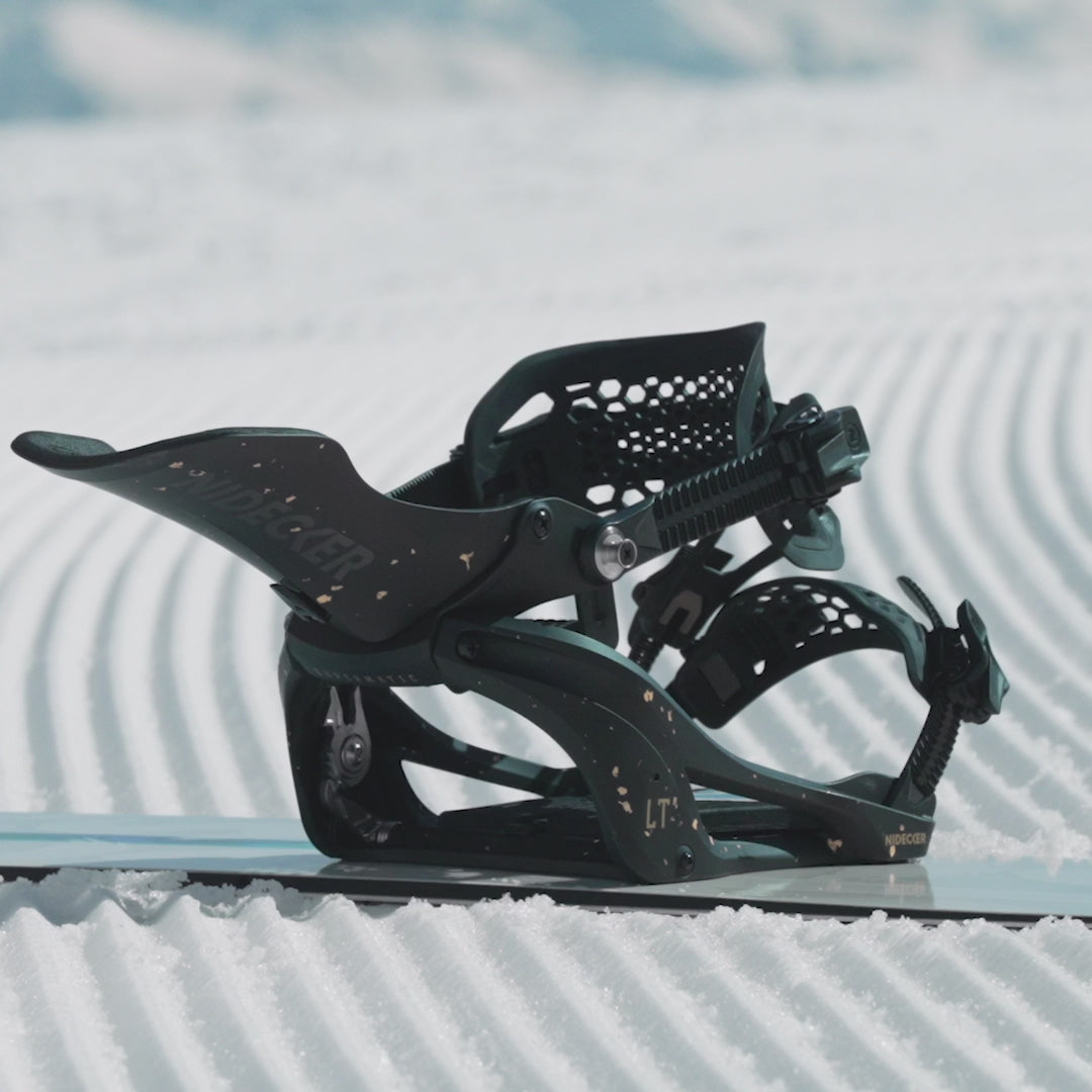 Nidecker LT Supermatic Snowboard Bindings 2027 Stardust Demo
