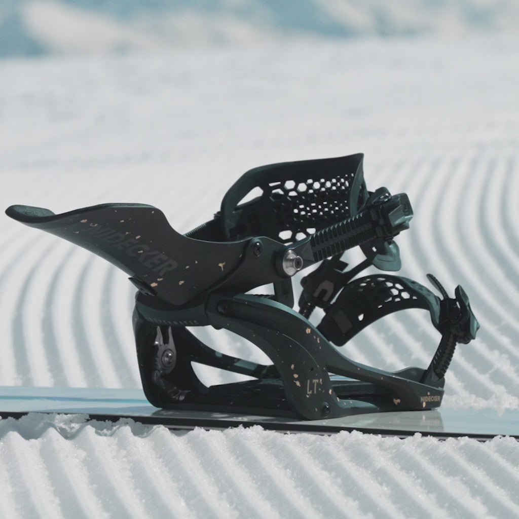 Nidecker LT Supermatic Snowboard Bindings 2027 Stardust Demo