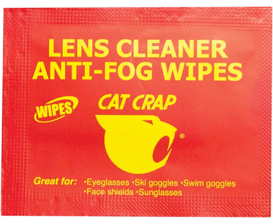 Cat Crap Anti-Fog Lens Cleaner Wipe (Final Sale)