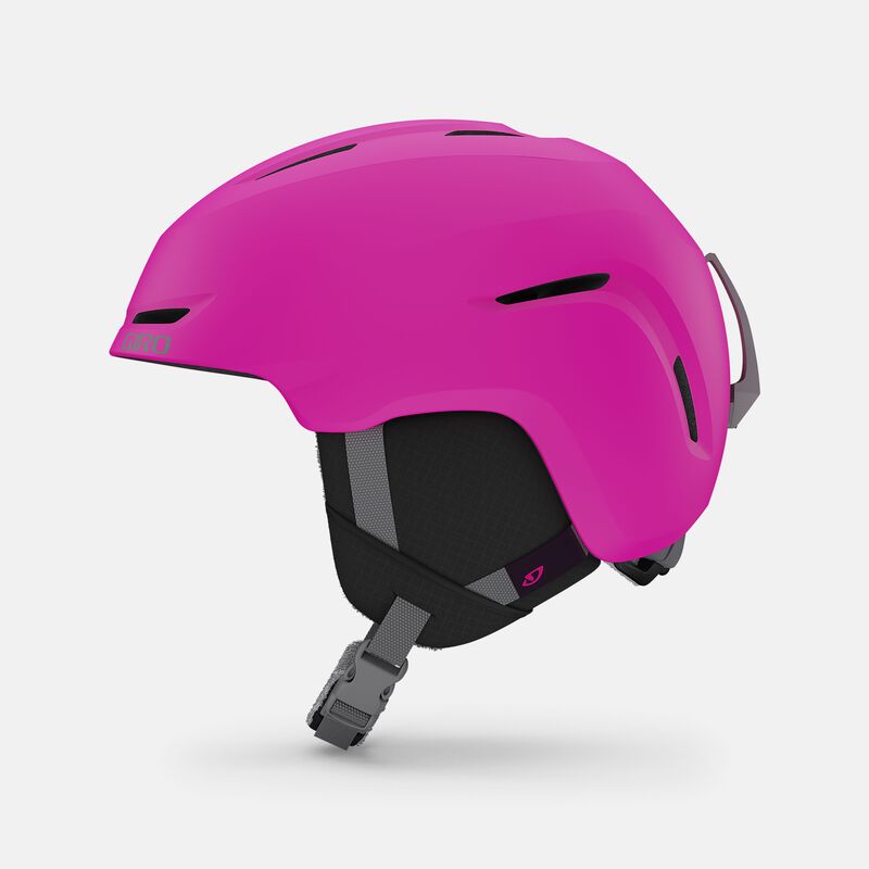 Giro Spur Youth Snow Helmet Matte Bright Pink