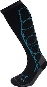 Lorpen Women's Ski Midweight Socks Dark Turquoise 