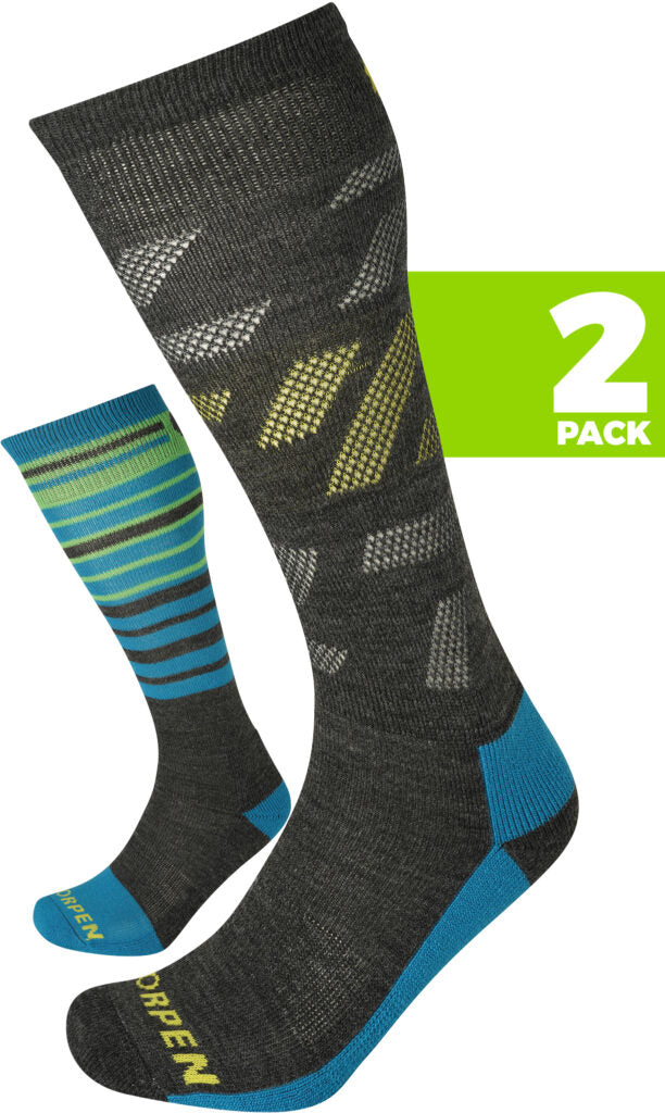 Lorpen Men's Merino 2-Pack Eco Socks