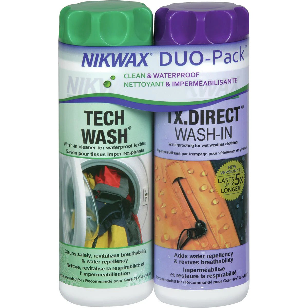 Tech Wash and TX Direct Wash-In Duo-Pack - 300mL